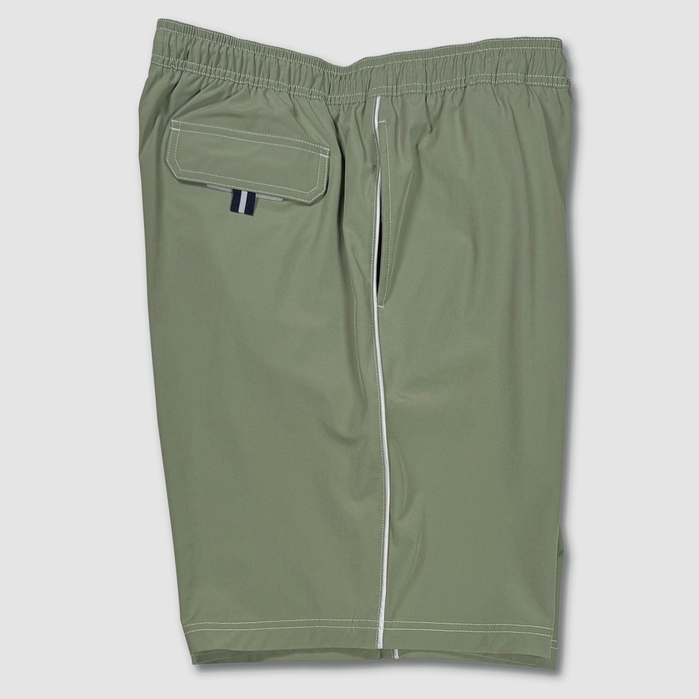 Cremieux 38 Swimsuit / Swim Trunks - NWT Mens Size XL Green - #49341-J2 - Picture 2 of 4